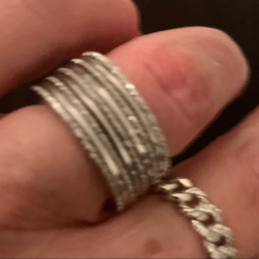 Silver Stackable Rings - image 1